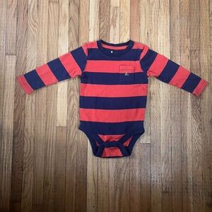 Baby Gap 18/24 Brannan Bear Striped bodysuit